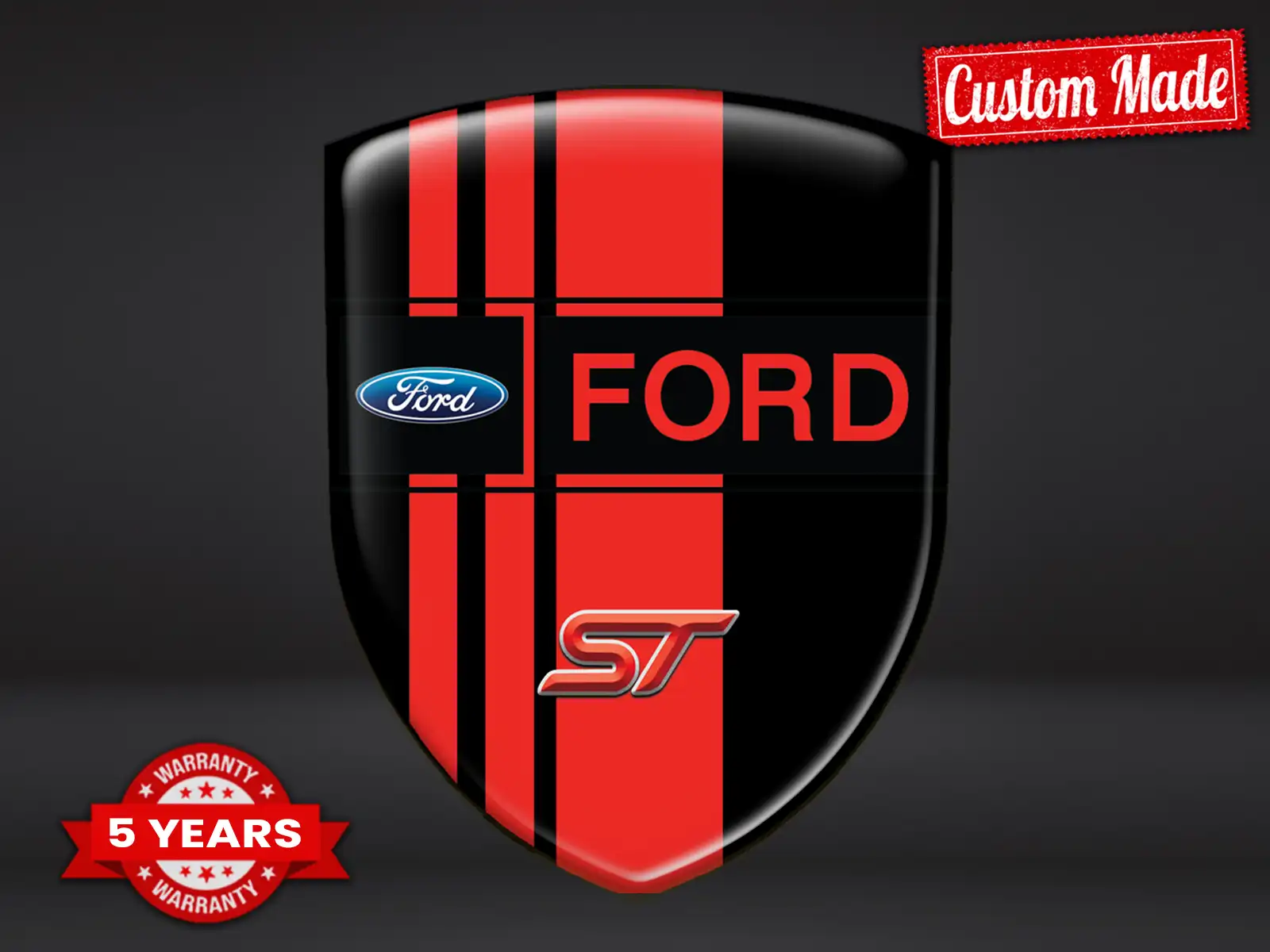 Ford Decalcomanie Laterali Universali Pregiate Professionali